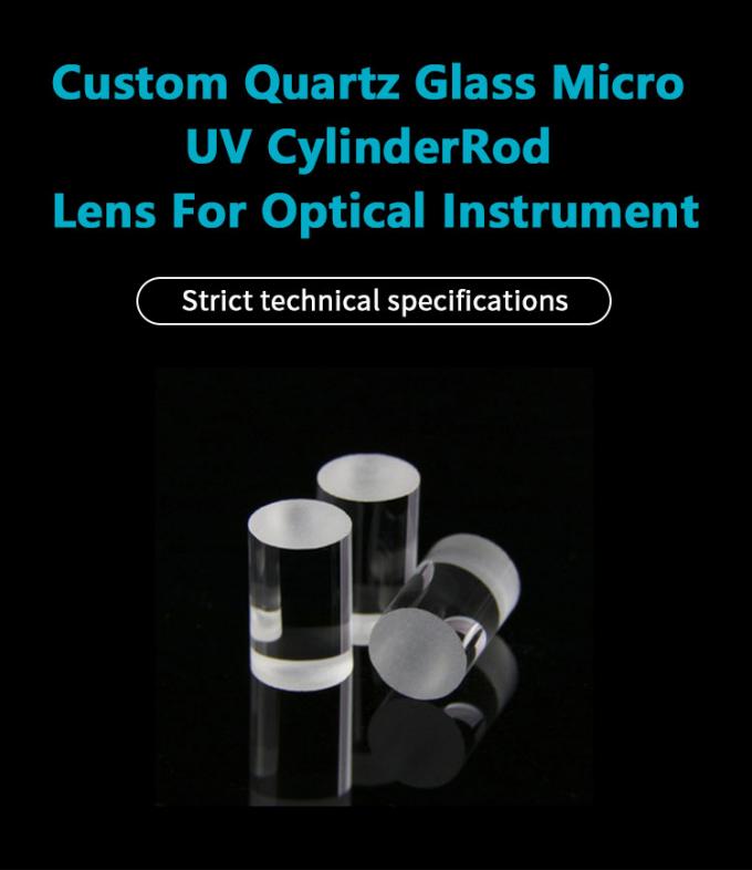 Diamètres de diamètre de l'approvisionnement direct 20mm d'usine différents Rod Optical Lens cylindrique pour le système de mesure de laser avec le petit prix