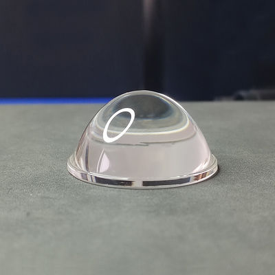 Lentille en verre optique menée de TIR en verre de la lentille 50mm de réflecteur de lumière de torche 10 degrés d'épi