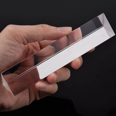 lentille à angle droit de prisme optique de représentation de prisme de 25*25mm