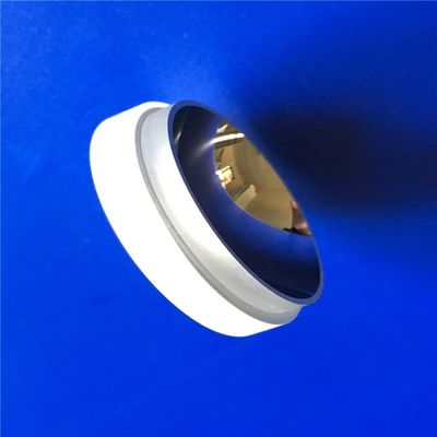Coupelle réflecteur LED en matériau BK7 personnalisé, diamètre 25 mm et distance focale 150 mm