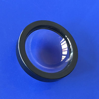 Lentille concave convexe en verre optique lenticulaire claire de ménisque de la lentille HMC Plano