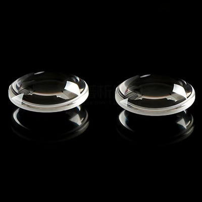 La double lentille convexe de PMMA 10.7mm a mené les lentilles optiques de lumière laser