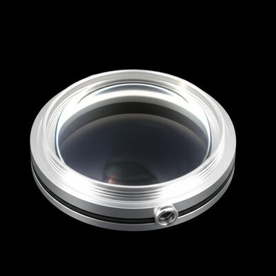 AR Coating Sapphire Dome Lens avec un diamètre de 25 mm et une longueur focale de 150 mm pour l'imagerie thermique infrarouge