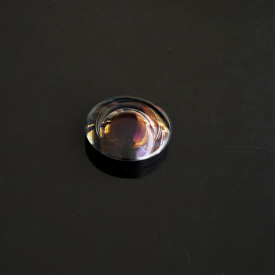 Lentille convexe ronde de ménisque
