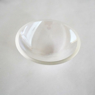 Lentille convexe ronde de ménisque
