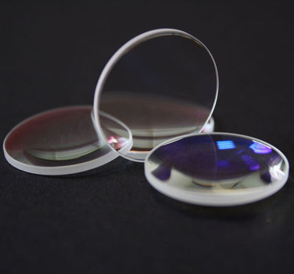 Lentille en verre optique de quartz de télescope, lentille BK7 objective achromatique