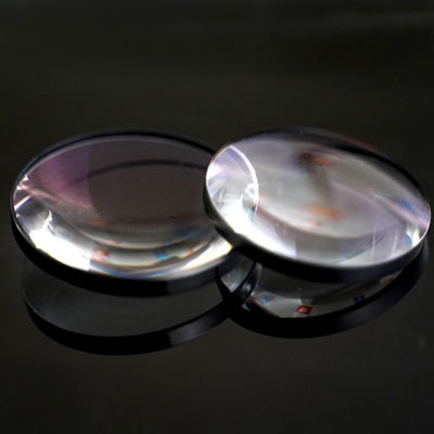 Custom molded borosilicate glass led plano convex optical glass lens