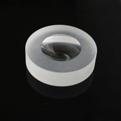 lentille concave en verre optique biconcave ronde de lentille de 46mm double