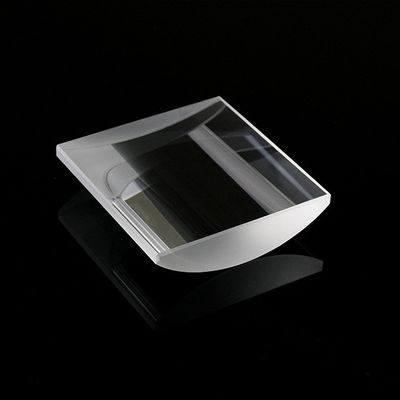Quartz plat cylindrique infrarouge de revêtement de la lentille BK7 convexe de l'AR