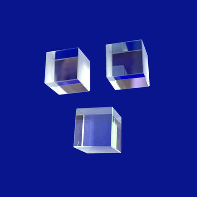 Prisme faisant le coin de cube en ZnSe CaF2 de séparateur de faisceau de polarisation